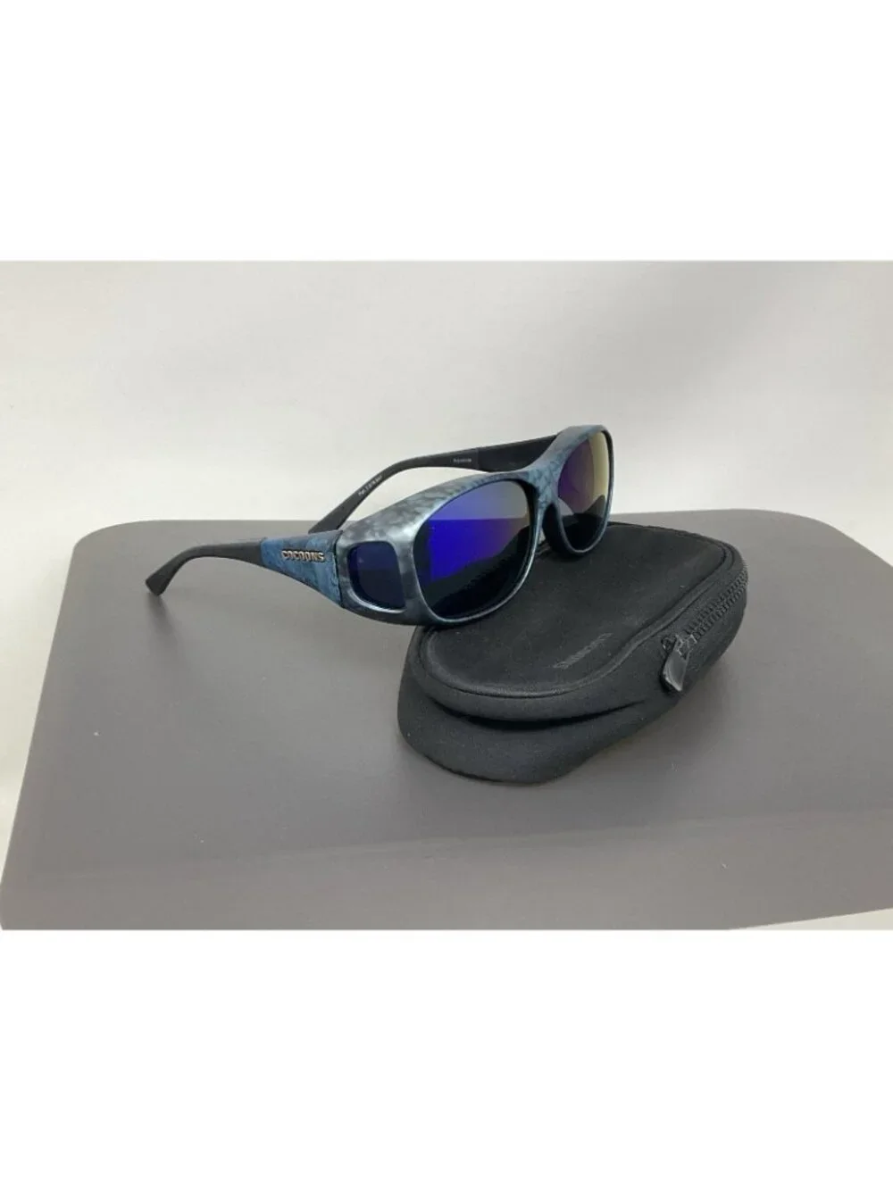 Cocoons Glasses Blue Ink Cocoons Polarized Flex2Fit Slimline Sunglasses